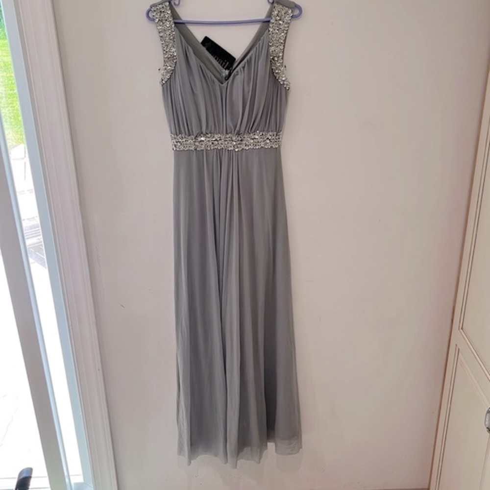 Conail small gray prom dress
